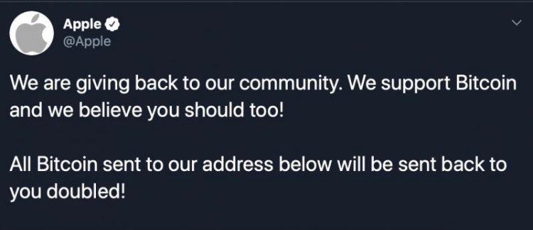 Apple Twitter Hacked