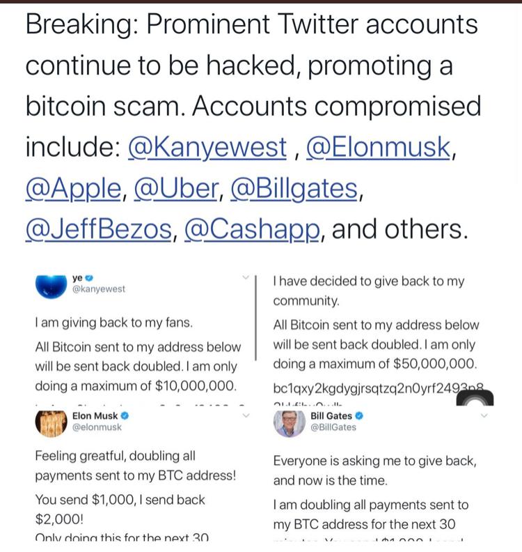 Hacked Twitter Accounts
