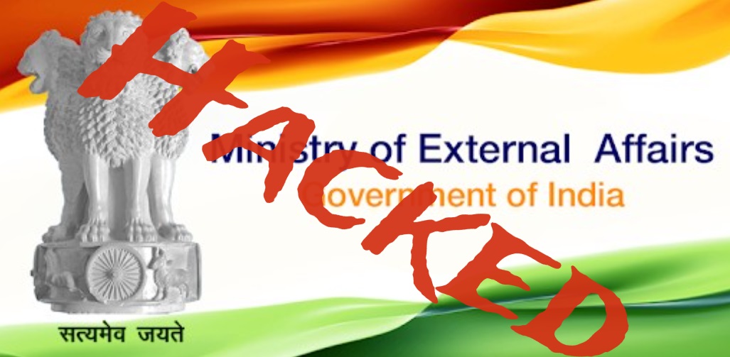 Indian Ministry of External Affairs - Hacked